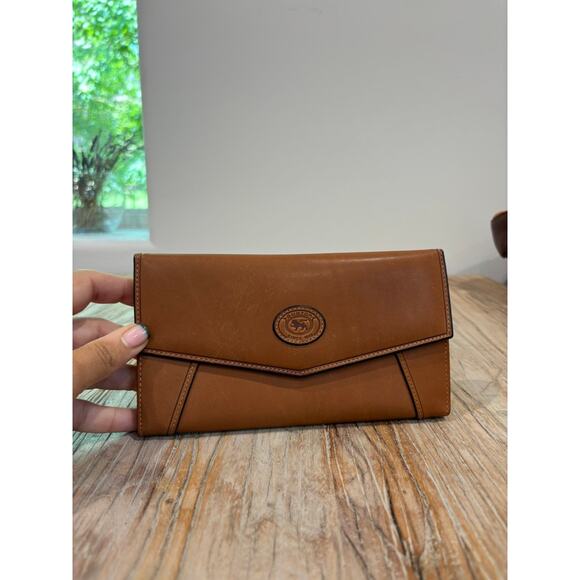 Buxton Leather Clutch Wallet Top Grain Cowhide Credit Card/Checkbook/Pen Holders - Picture 1 of 5
